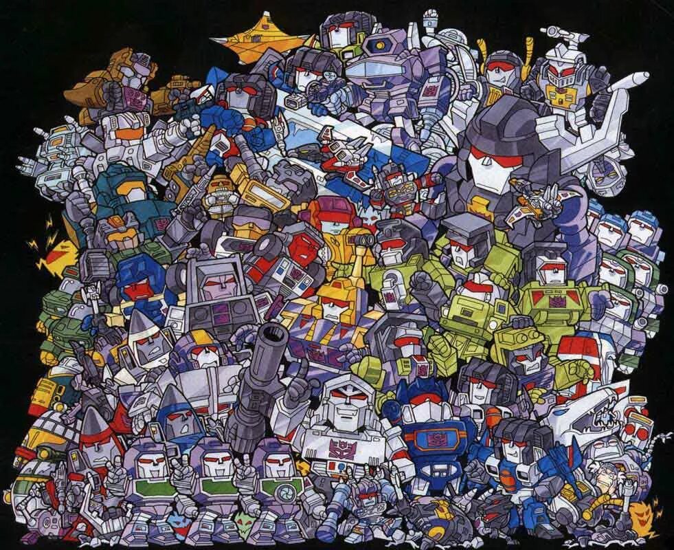 Transformers all one