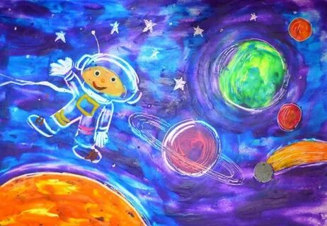 Творческий конкурс ко дню космонавтики