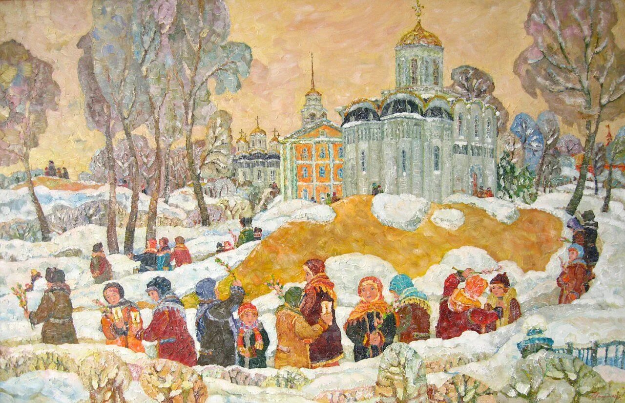 Блонская вербное воскресенье