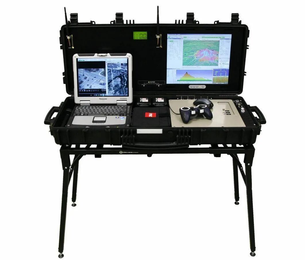 Control station. Portable ground Control Station. UAV ground Station. Drone ground Control Station. Наземная станция управления беспилотниками.