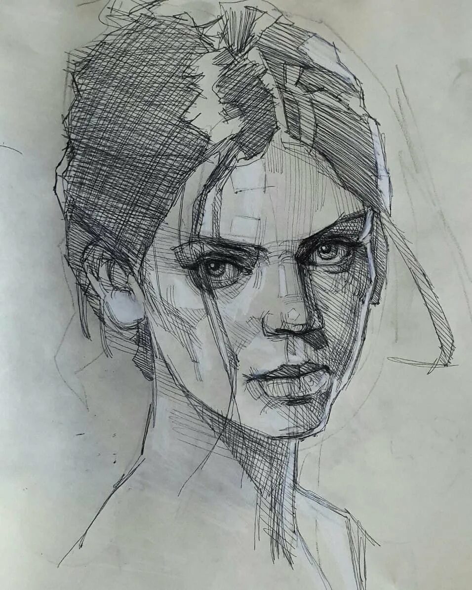 Portrait sketch