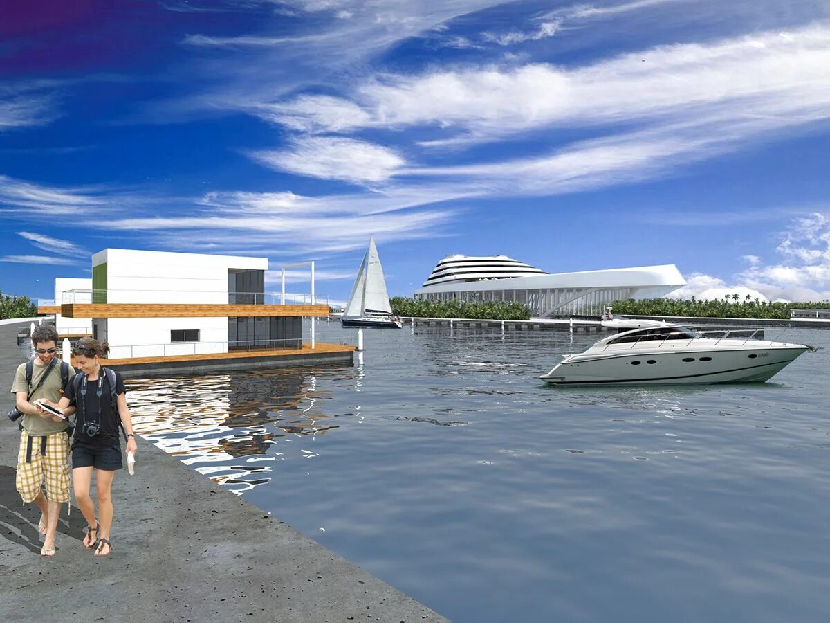 Long i project. Marina project. порт дизайн. river marina project.