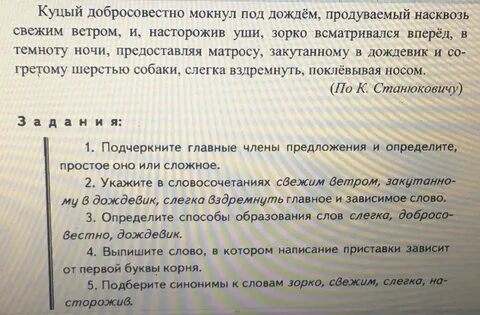 Слегка текст