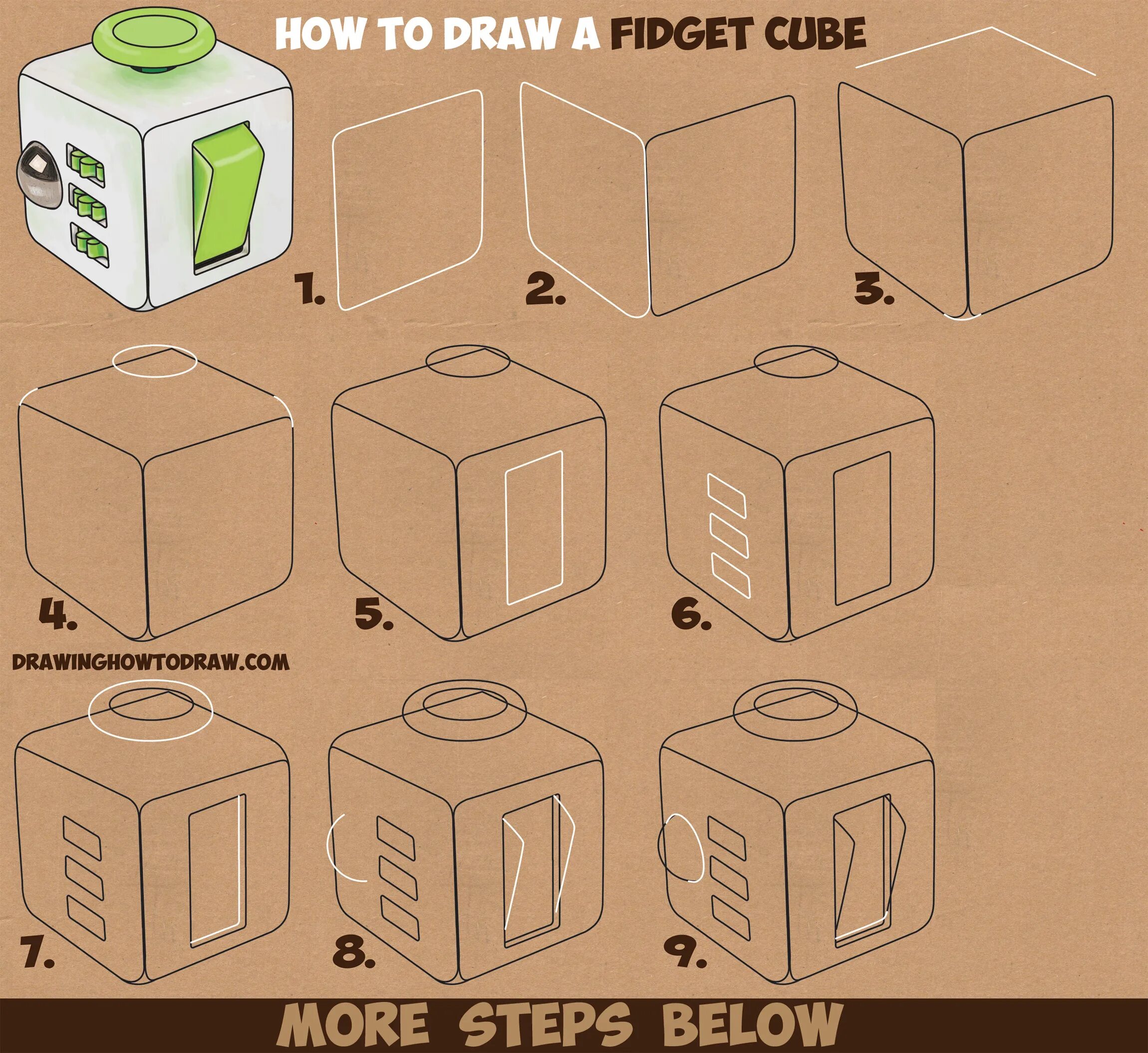 How easy. Cube draw. фиджет кубики раскраска. how to draw cube. куб джозефа распечатать.