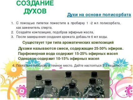 Как сделать духи для дома