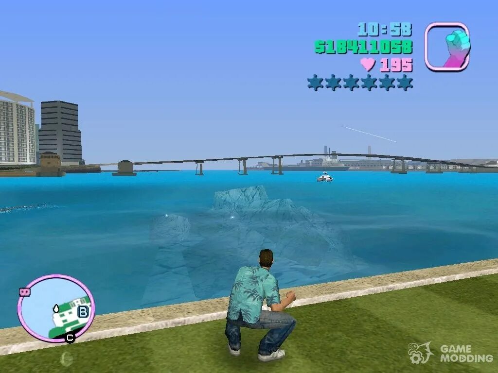 Вода в ГТА Вайс Сити. GTA vice City вода. Вода ГТА vice City. Мост вай Сити GTA vice.