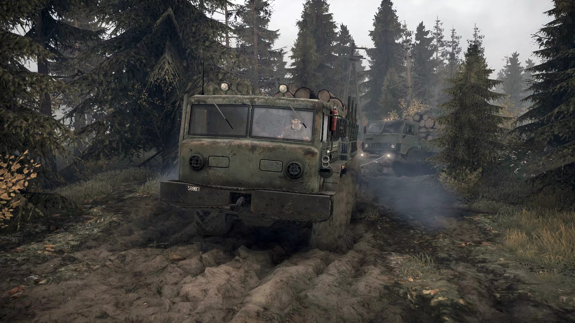 Spintires mudrunner отзывы. Spin Tires MUDRUNNER. Spin Tires MUDRUNNER Урал 4320. Spin Tires 2. Спинтайрес мед раннер 2.