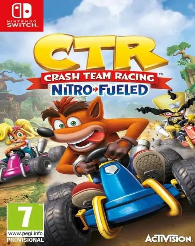 Crash Team Racing Nintendo Switch. Crash Team Racing Nitro-fueled Nintendo Switch обложка. Crash Team Racing Nitro-fueled. Crash Nitro Nintendo. Racing nintendo switch