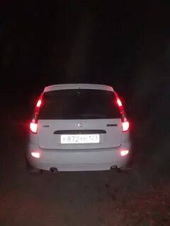 Калина замена задних габаритов