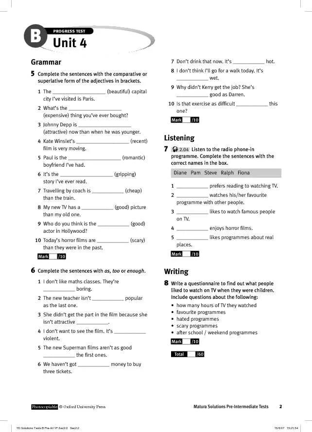 Unit 7 6 класс. Focus 4 unit tests. optimise b1 tests ответы test. gateway a2 unit 4 test ответы. focus 4 unit 3 test.