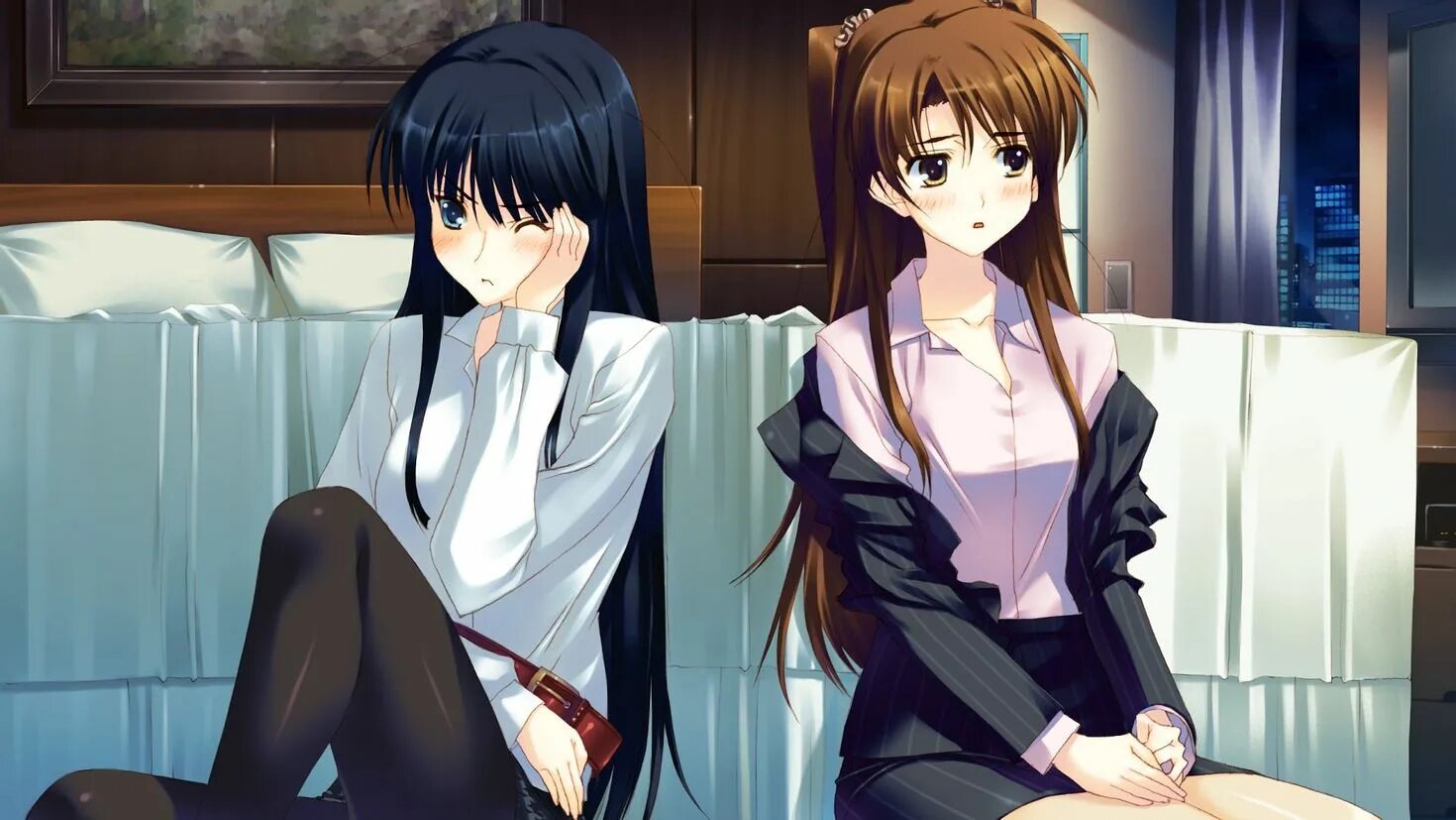 Kazusa Touma White album 2. Белый альбом 2 Сэцуна. White album 2 новелла.