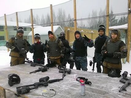 Пейнтбол казань