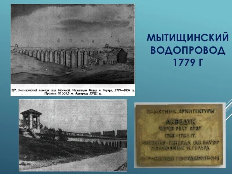 Первый водопровод в москве в каком году