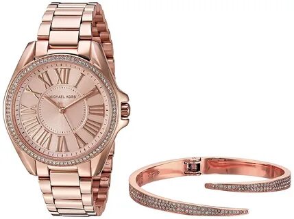 Rose gold watch