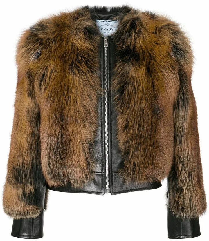 Мех на молнии. Куртка прада укороченная. куртка prada укороченная. шуба на молнии. укороченная куртка прада женская.