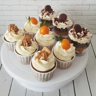 Шоколадные капкейки с крем чизом