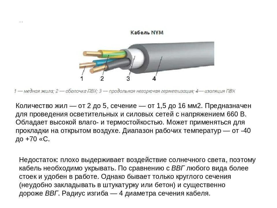 Состоит из медной жилы. Кабель для подключения 16мм2. Трехжильный кабель на 2.5 квадрата. Трехжильный кабель сечением жилы 1мм. Провод марки NYM расшифровка.