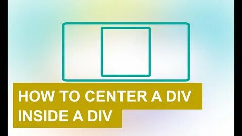 How to center