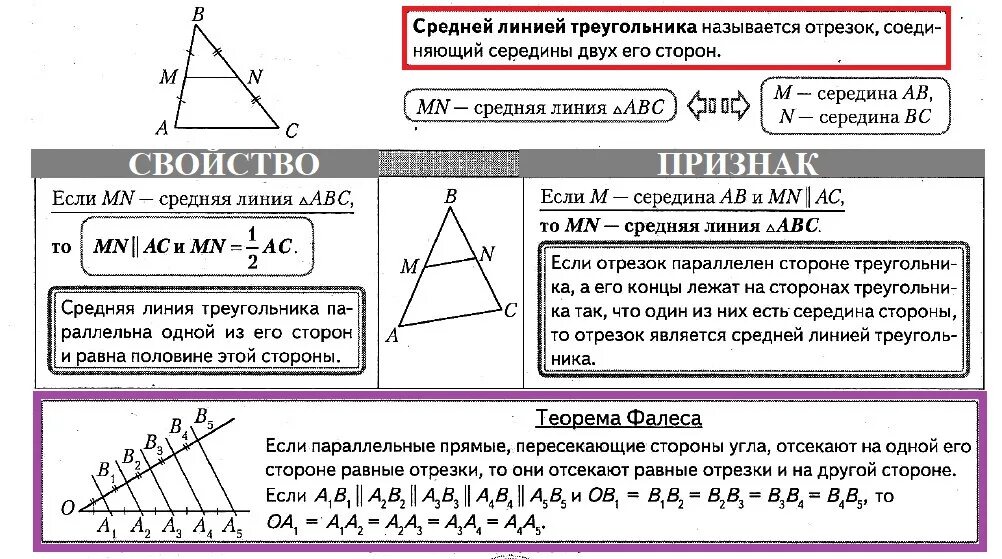 Как найти среднюю линию прямого треугольника. Задачи по геометрии 8 класс средняя линия. Средняя линия треугольника 8 класс геометрия. Теорема о средней линии треугольника доказательство. Свойства средней линии треугольника 8 класс.