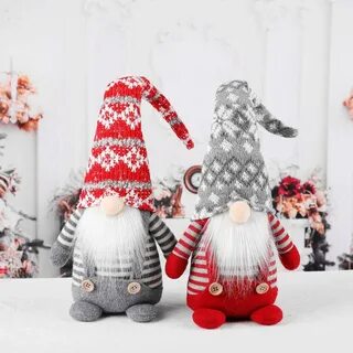 Новогодняя игрушка гном своими руками
