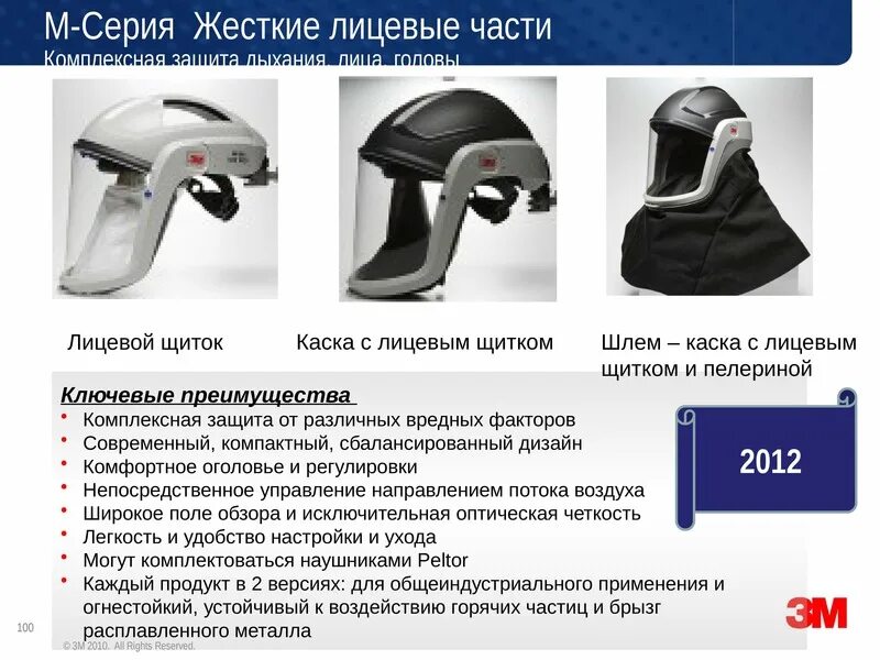 Применение защитного лицевого щитка указанного верно