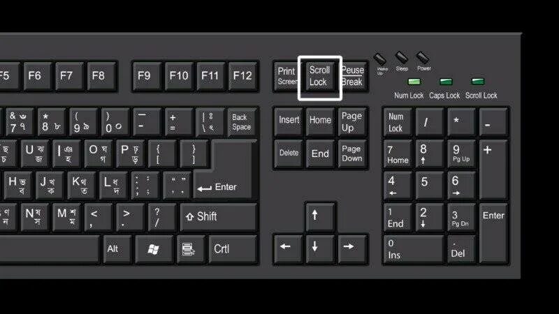 Что такое scroll lock на клавиатуре. Скролл лок на клавиатуре. Клавиша скролл лок на клавиатуре. Клавиатура ПК кнопка Scroll Lock. Клавиша скролл лок на ноутбуке.