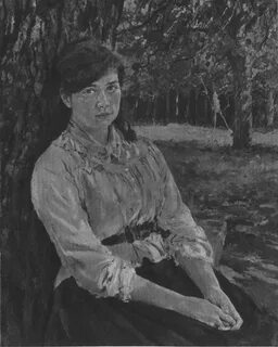 Женщина освещенная солнцем