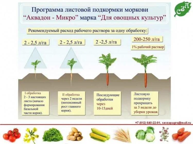 Какие удобрения по листу