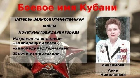 Герои краснодарского края великой отечественной