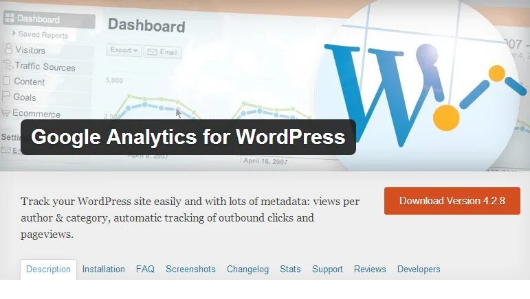 Wordpress google. Wordpress 2007.