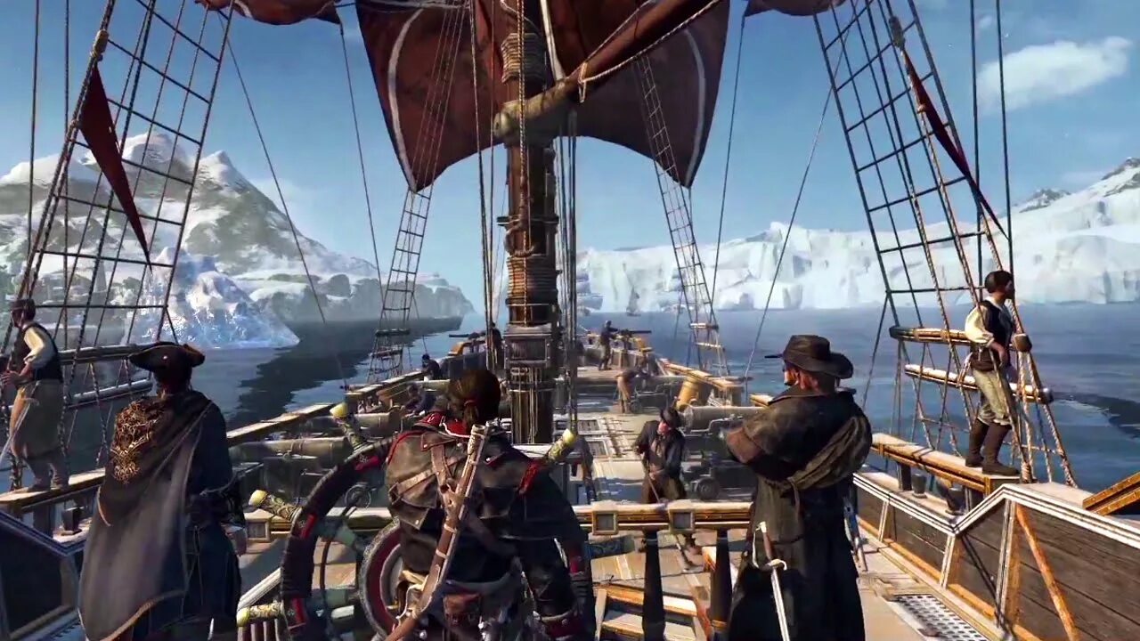 Assassins Creed Rogue корабль. Ассасин рог