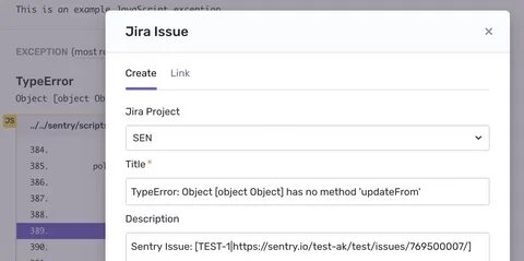 Jira issue