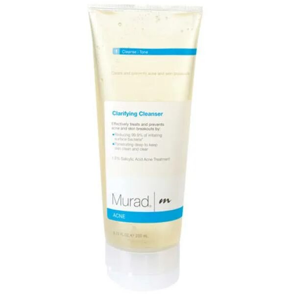 Murad Clarifying Cleanser. Murad Clarifying Cleanser Blemish Control. Salicylic Cleansing Gel. Skin Rejuvenating Clarifying Cleanser.