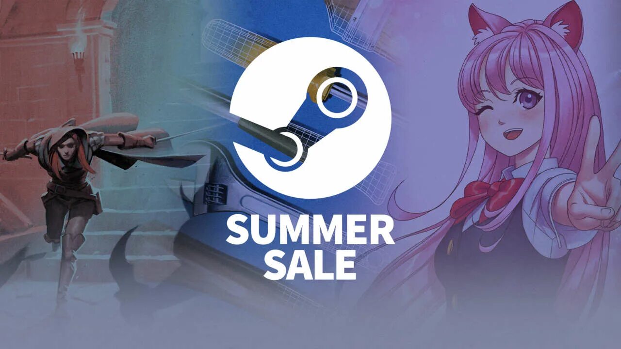 Steam распродажа. Гейб ньюэлл бог. Steam summer sale delivery girl. Steam sale 2016. Steam summer sale delivery girl.