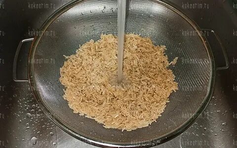 Бурый рис время варки