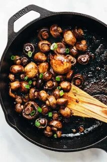 Garlic mushrooms