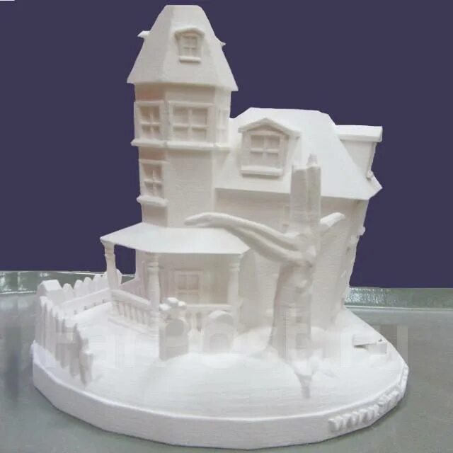 3d printed Stockholm arena-back Architecture model, Architecture design, Archite