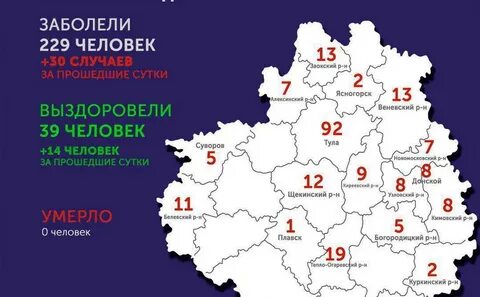 Тульская область на 2020 год