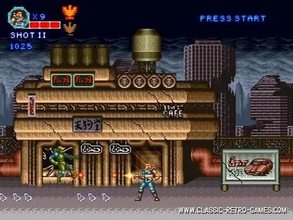 Как называлось продолжение игры contra