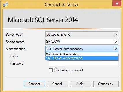 Sql connection