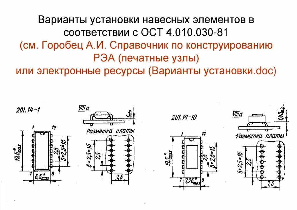 Варианты установки радиоэлементов ост4 010.030-81. ОСТ 4.010.030-81 установка навесных элементов на печатные платы. ОСТ4.010.030-81 вариант 2а. ОСТ4.010.030-81.