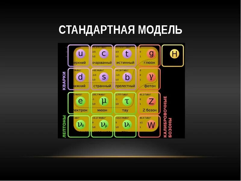 The standard model
