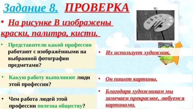 Какую работу выполняет врач 4 класс впр. Какую работу выполняет художник 4 класс ВПР. Представители какой профессии используют в своей работе эти предметы. Какую работу выполняет художник. Профессия художник 4 класс ВПР.