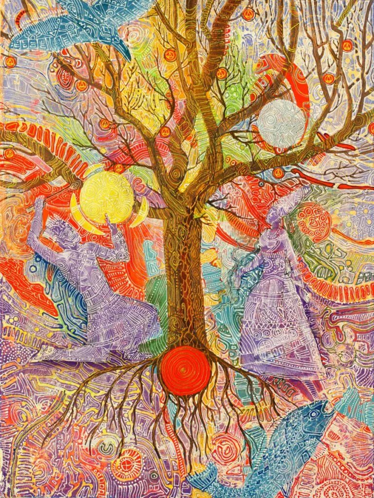 Иггдрасиль мировое древо арт. Дерево пейзаж семья. Символизм деревьев. Иван жупан художник. Символизм деревьев.