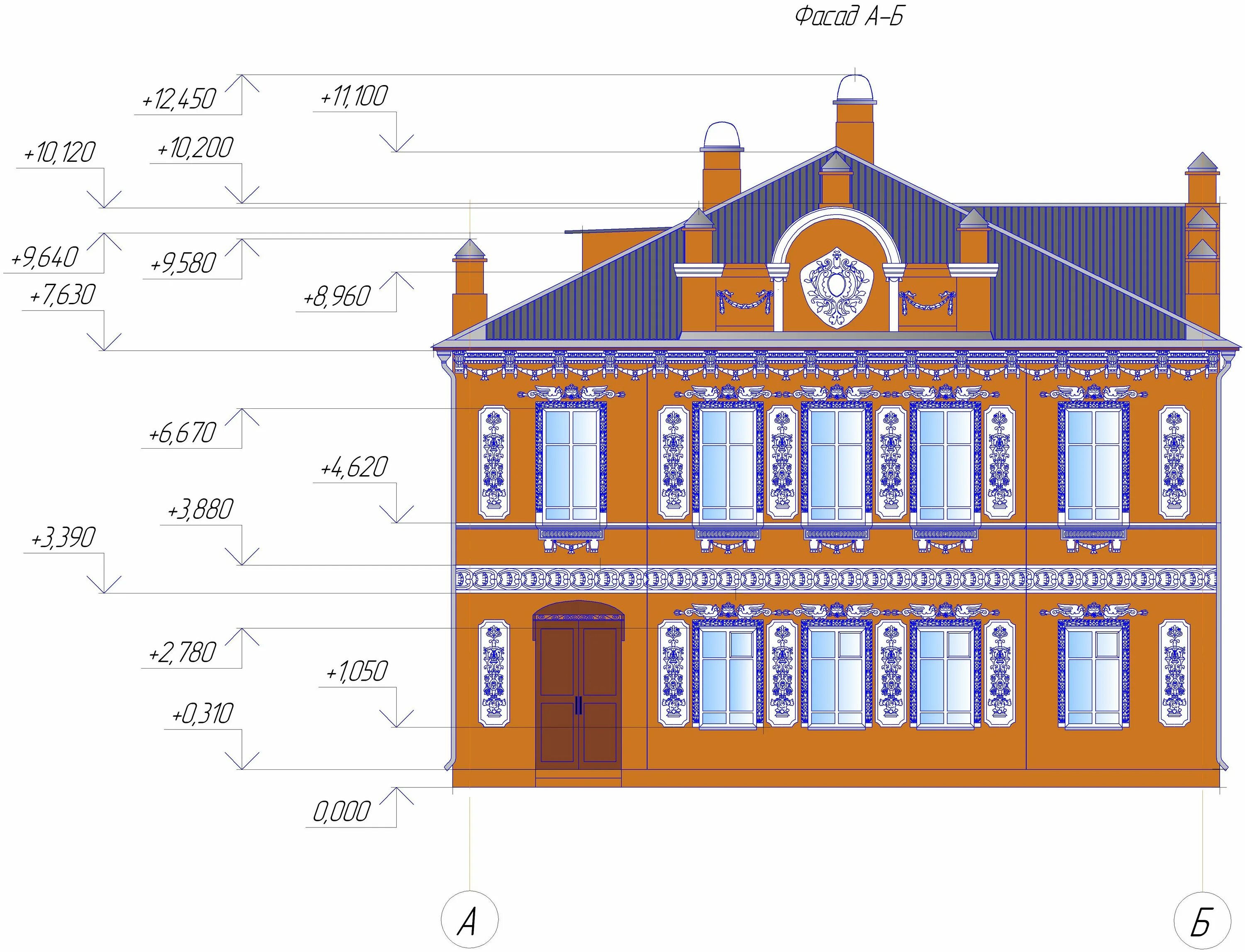 Элементы фасада здания. Общий вид фасада. Элементы декора фасада. Общий вид фасада. Общий вид фасада.