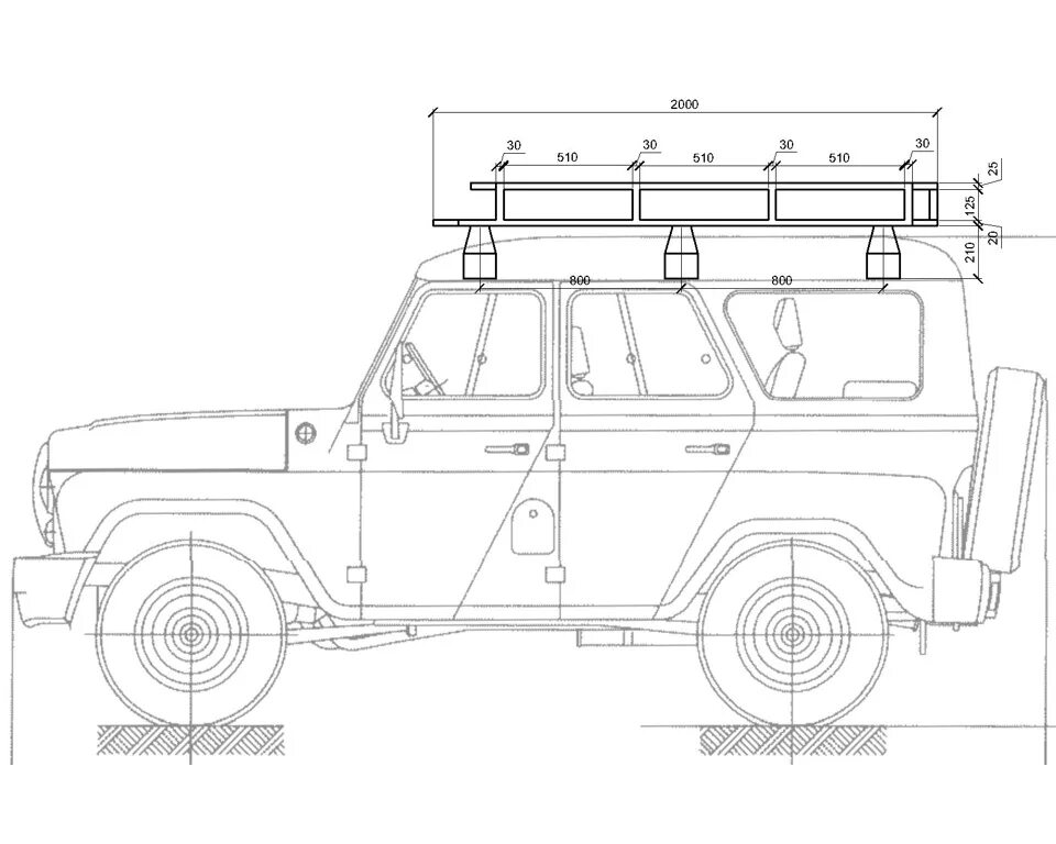 Уазик схема. Габариты автомобиля УАЗ 31512. УАЗ 31512 габариты. Габариты УАЗ 3151. Размер крыши УАЗ 3151.