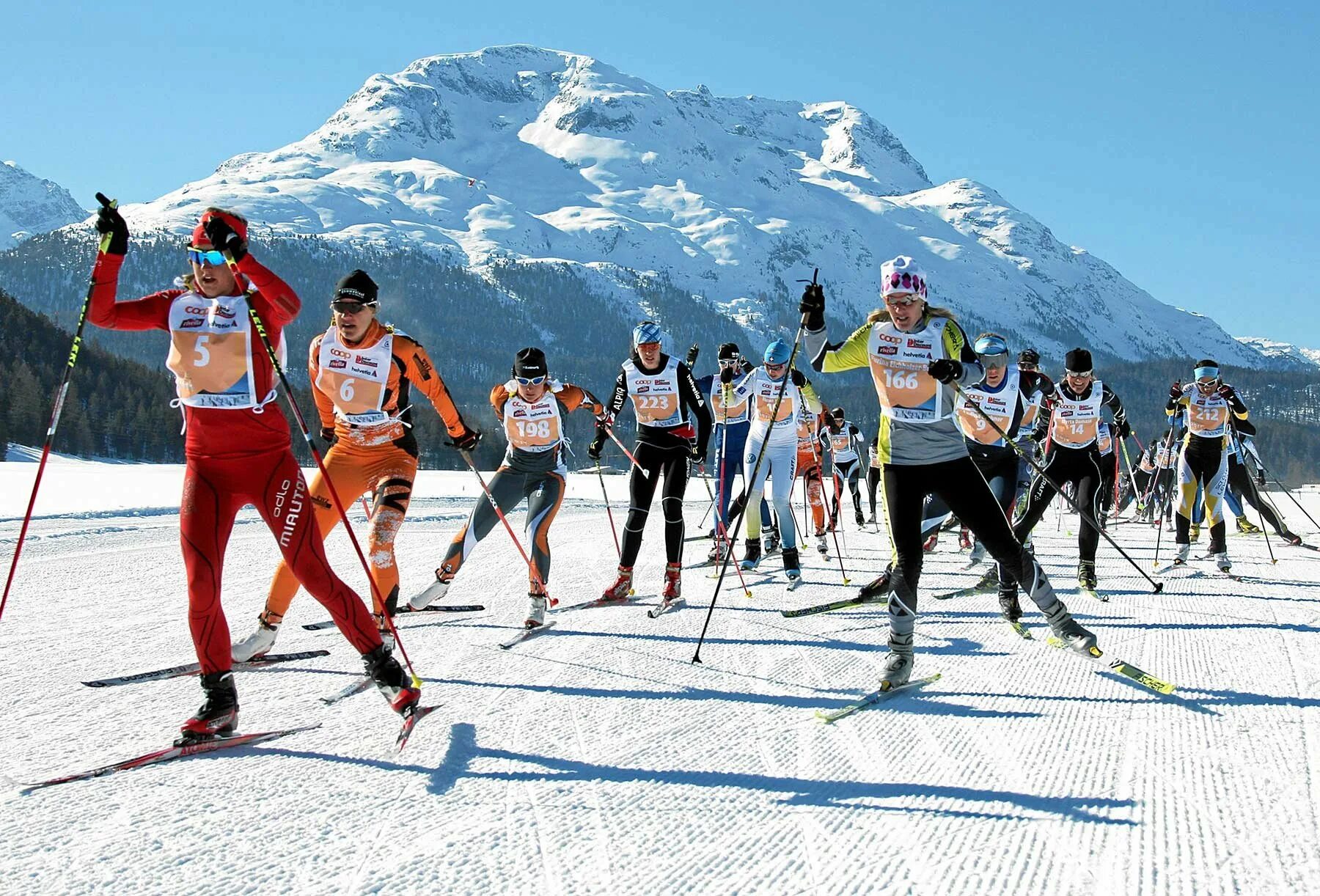 Лыжный спорт программы. Engadin Skimarathon. Лыжные гонки. Лыжники. Лыжи спорт.