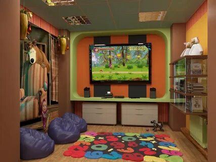Коллаж игровая комната