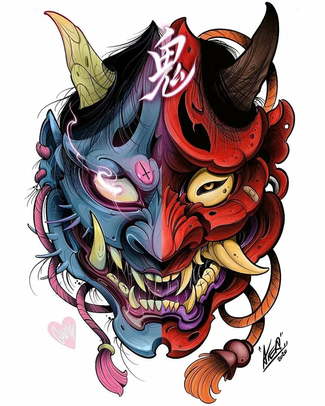 Японская маска Hannya самурая. Маска Hannya демон. Японская маска демона Тенгу. Японская маска демона Ханья. Японская маска они