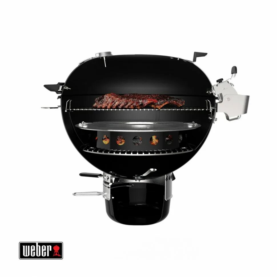 Weber master. Master Touch Premium GBS E-5770. Weber гриль мастер тач 5770. Угольный гриль Weber Master-Touch GBS Premium e-5770 57 см черный. Гриль Weber Master Touch 57.